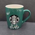 Starbucks Green Big Thank You Gift Mermaid Coffee Mug Cup 10oz 2020