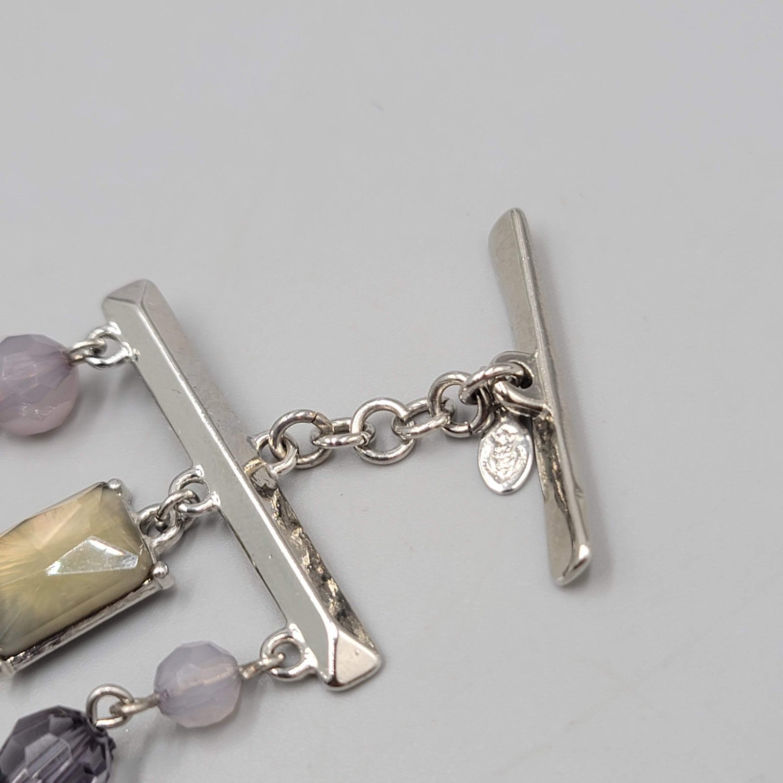 Premier Designs Bracelet Triple Strand Silver tone 