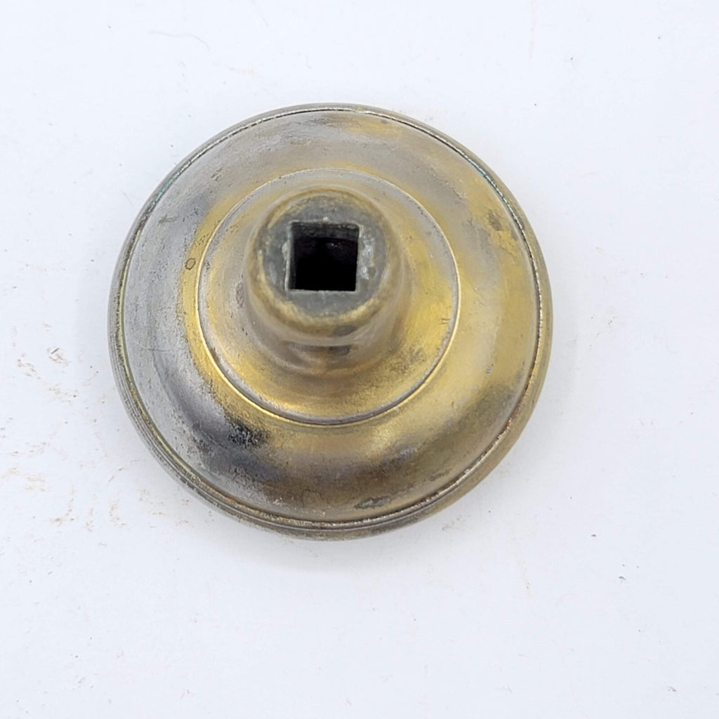Single Vintage Steel Knob Reclaimed Salvage Hardware 2.25"