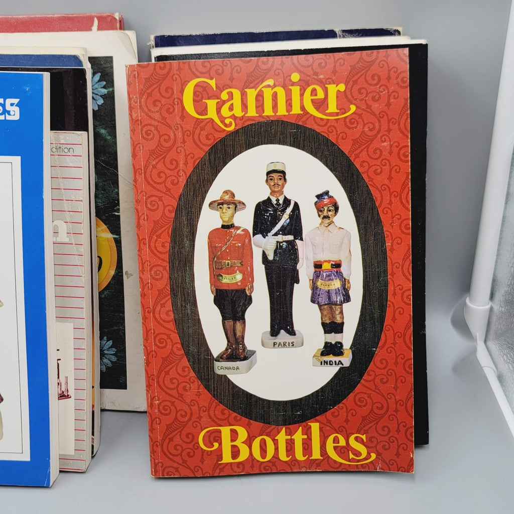 Jim Beam Bottles Collector Books Lot of 13 and Other Collectible Decanters