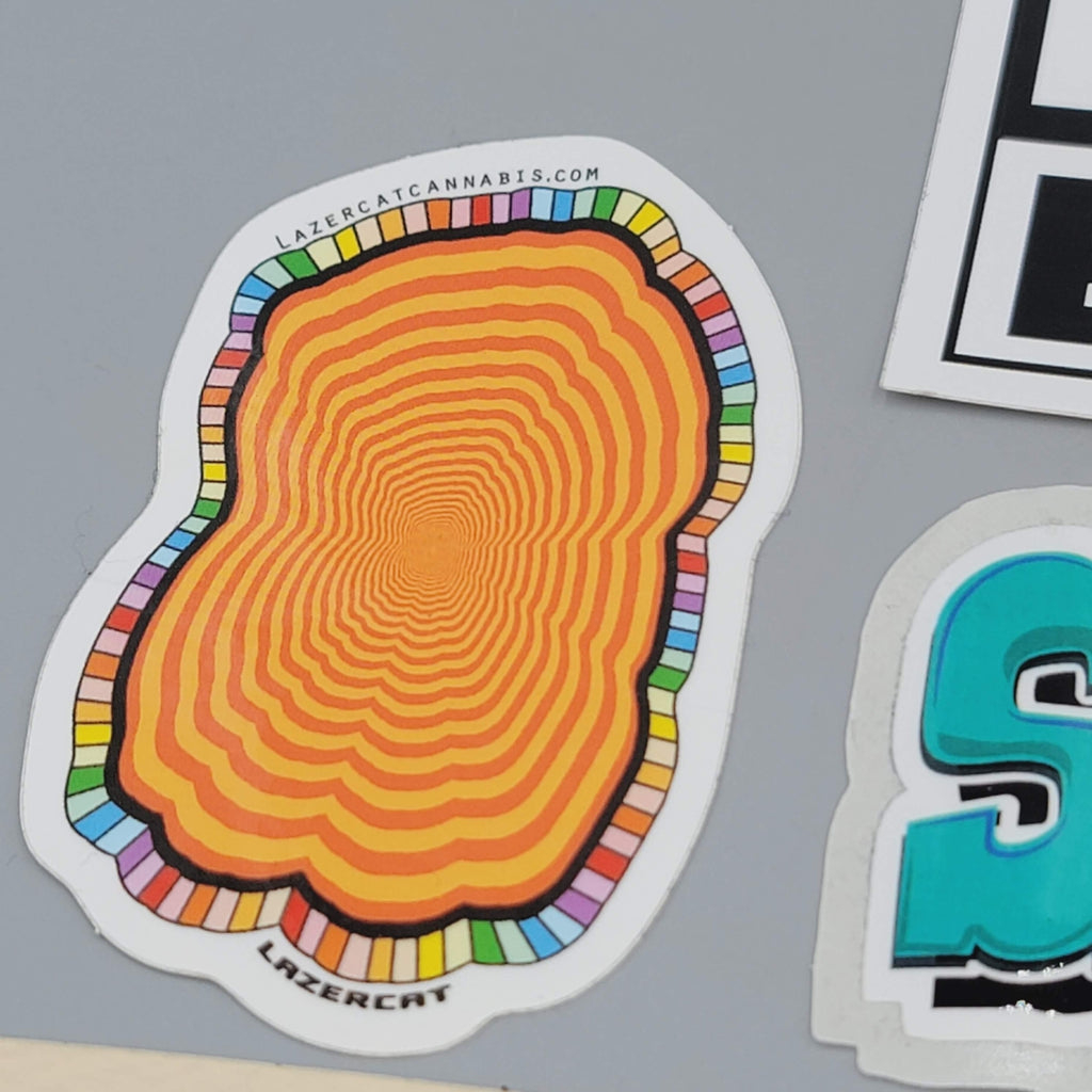 Dispensary Sticker Lot Robhots LazerCat Snaxland Veritas Colorado Harvest