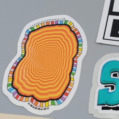 Dispensary Sticker Lot Robhots LazerCat Snaxland Veritas Colorado Harvest