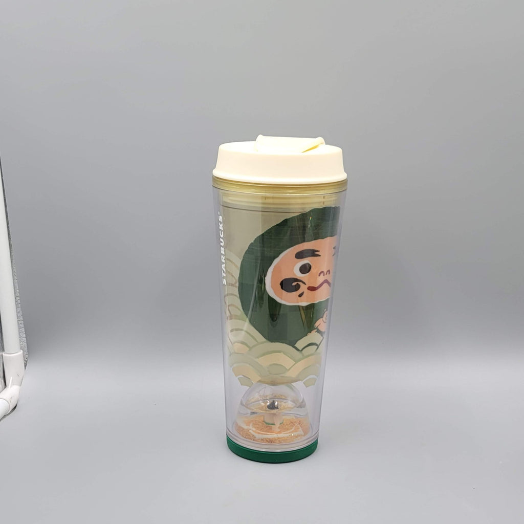 Starbucks 2020 Acrylic Hard To Find Tumbler Glitter Snow Globe
