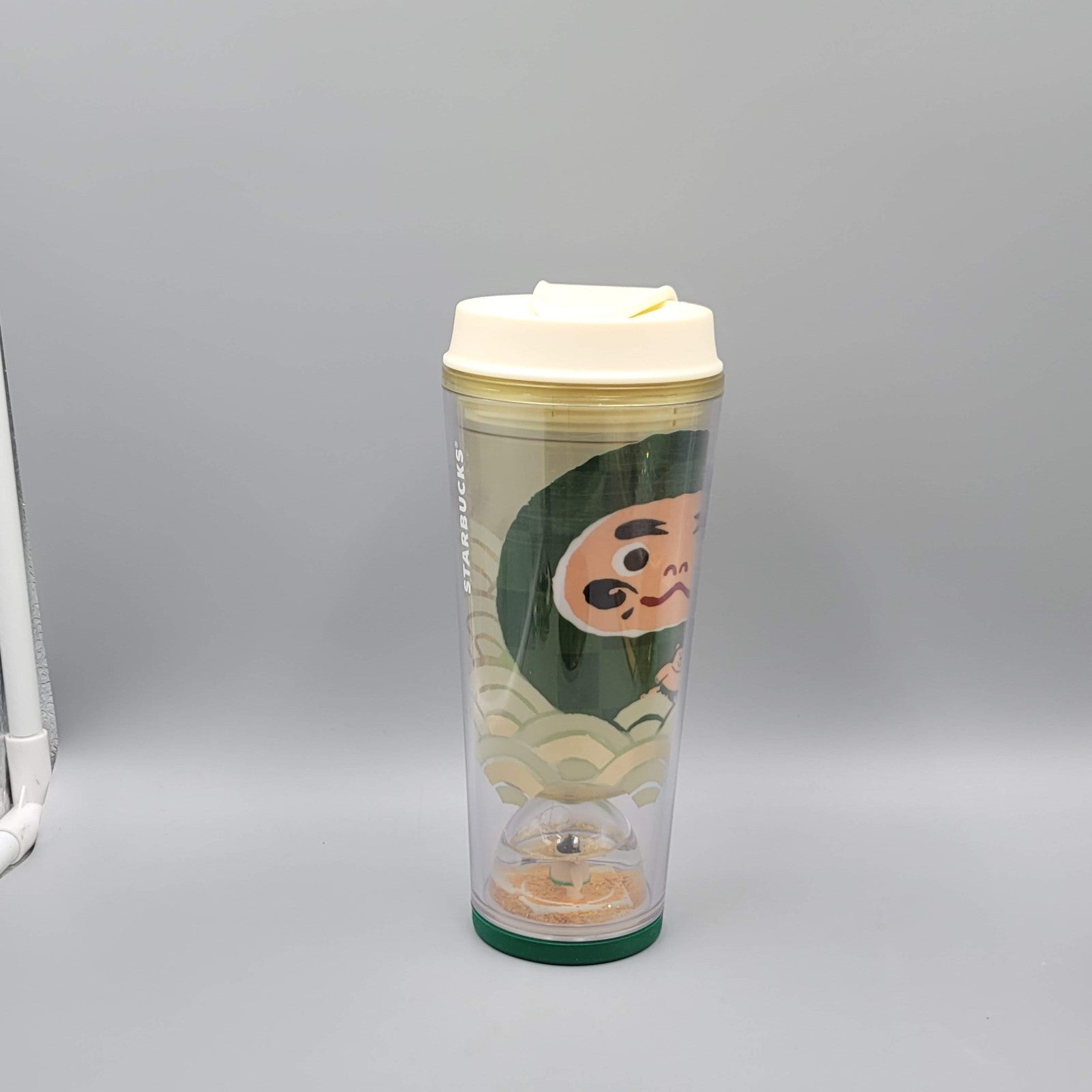 Starbucks 2020 Acrylic Hard To Find Tumbler Glitter Snow Globe