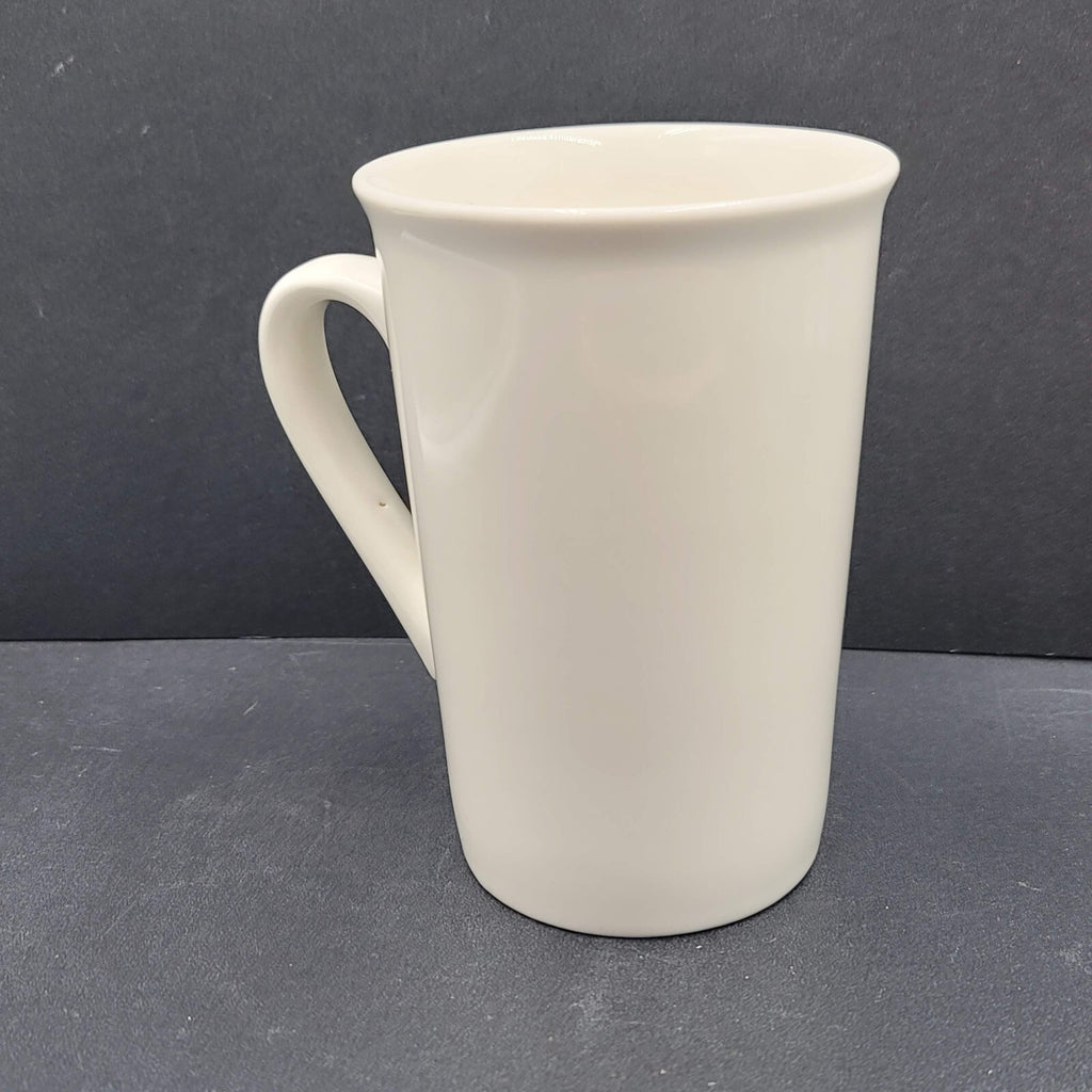 Starbucks 2019 Holiday Ceramic Coffee Mug Holly Dove White 10 oz.