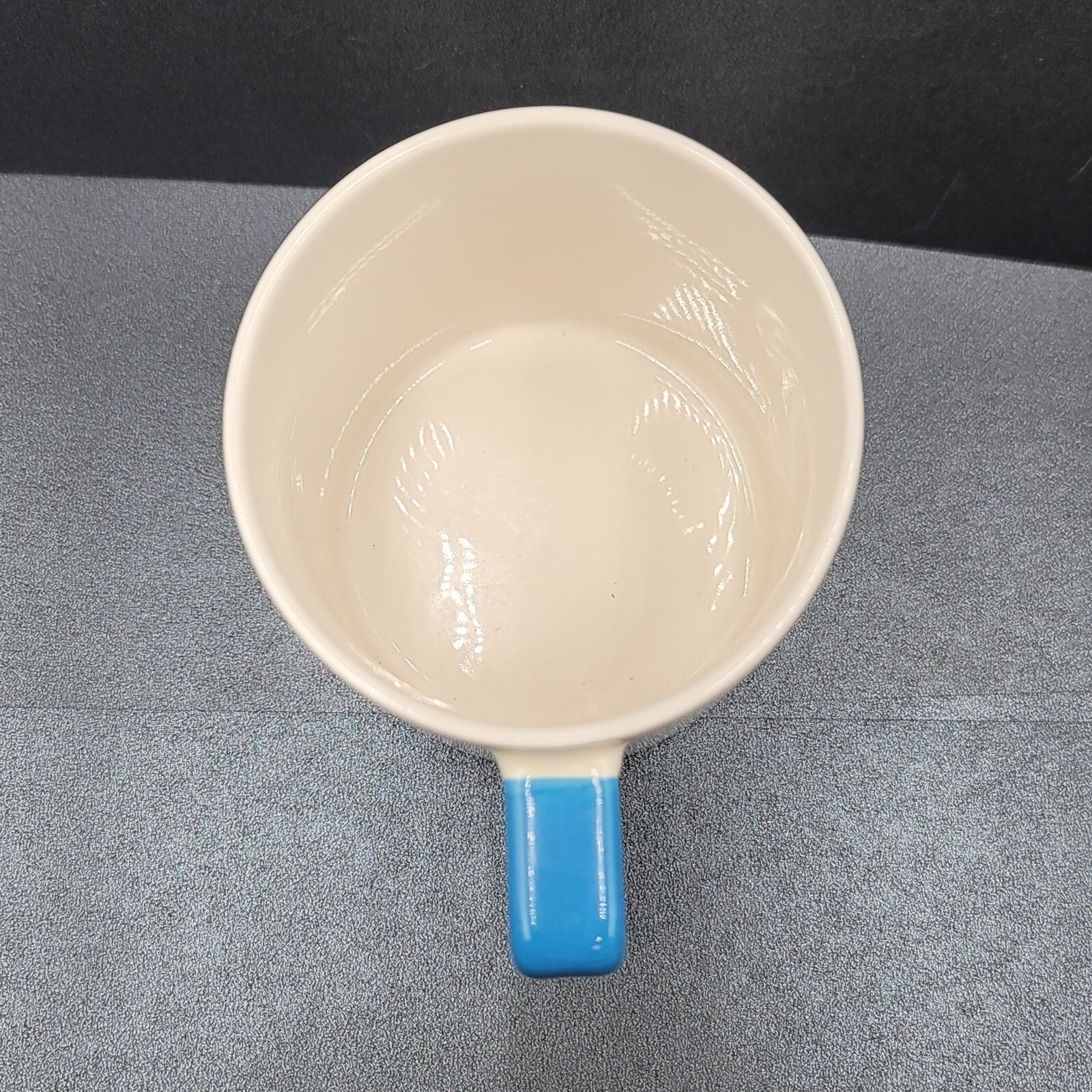 Disney Winnie the Pooh Coffee Mug Silly Old Bear White Blue Pink