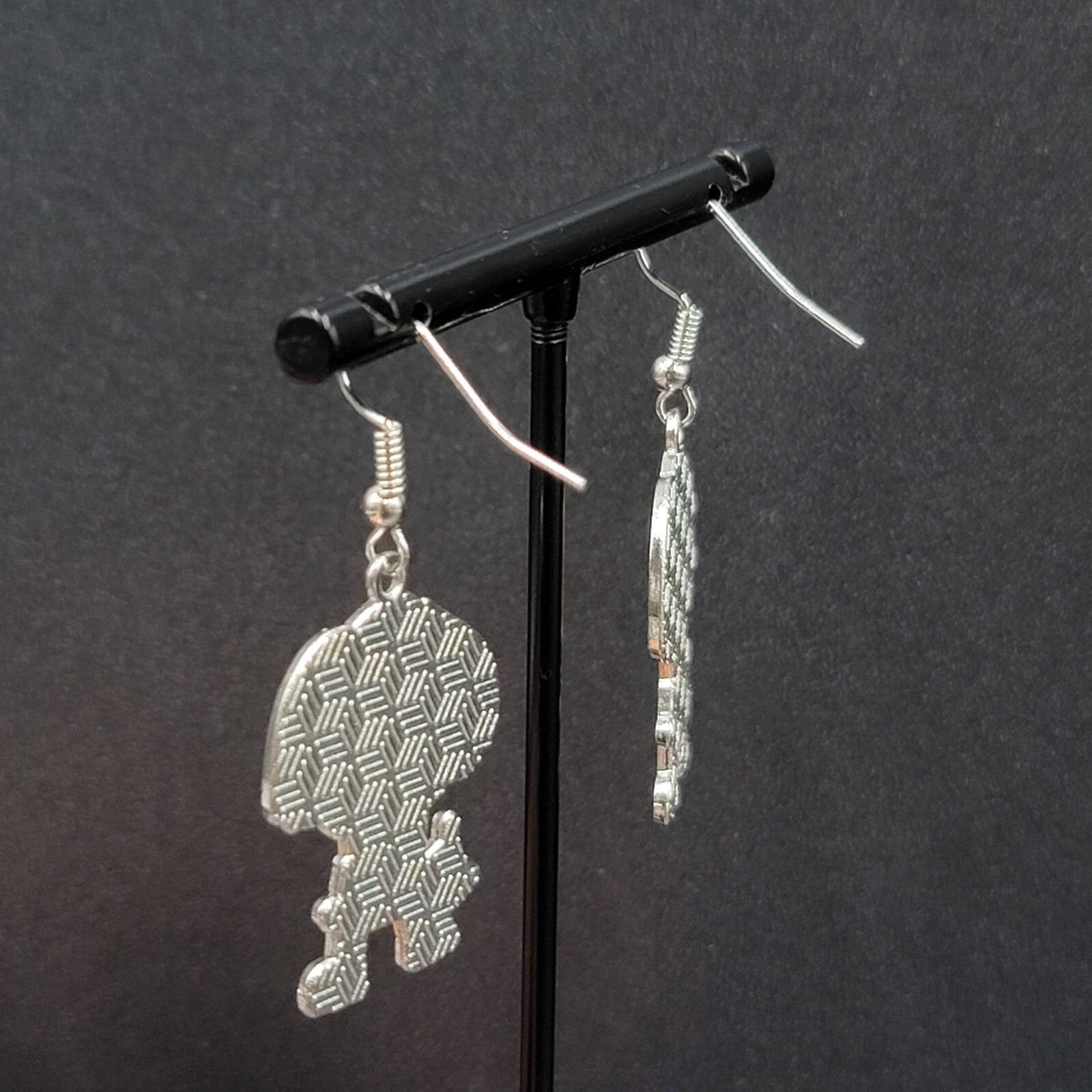Jack Torrance Pierced Earrings Enamel The Shining Horror Movie Dangle 1.25" FS
