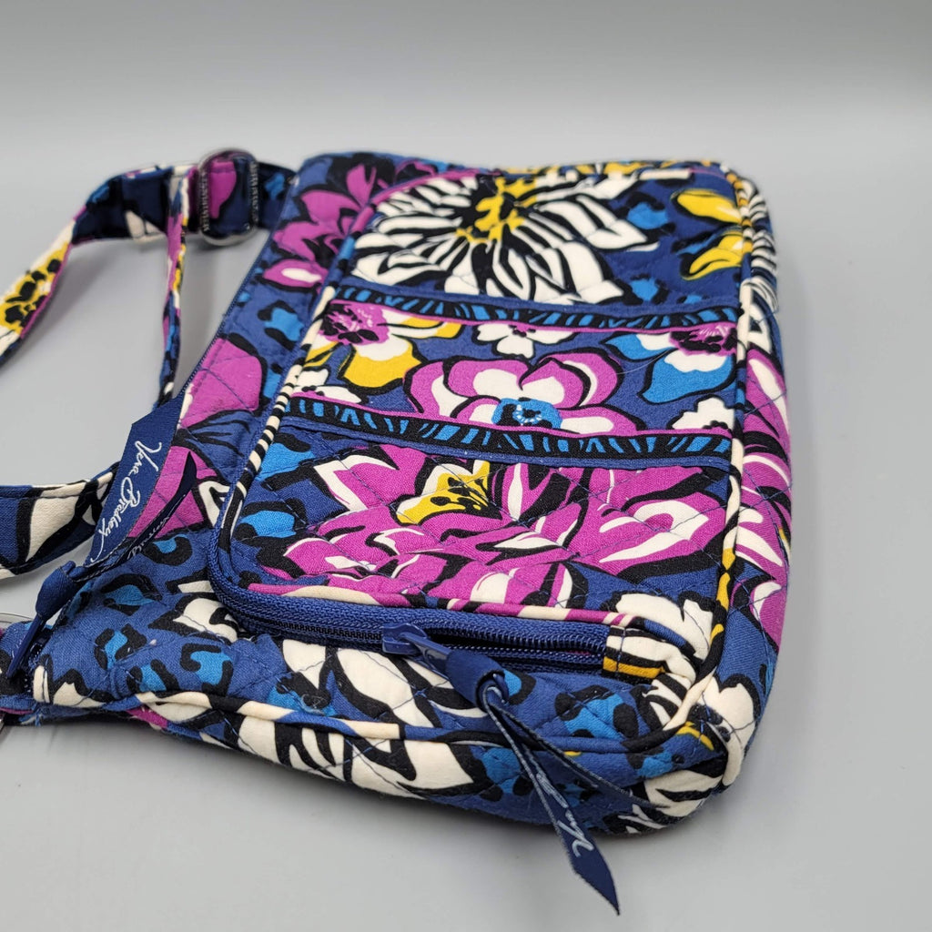 Vera Bradley Hipster Cross body African Violet Retired Pattern Blue Purple