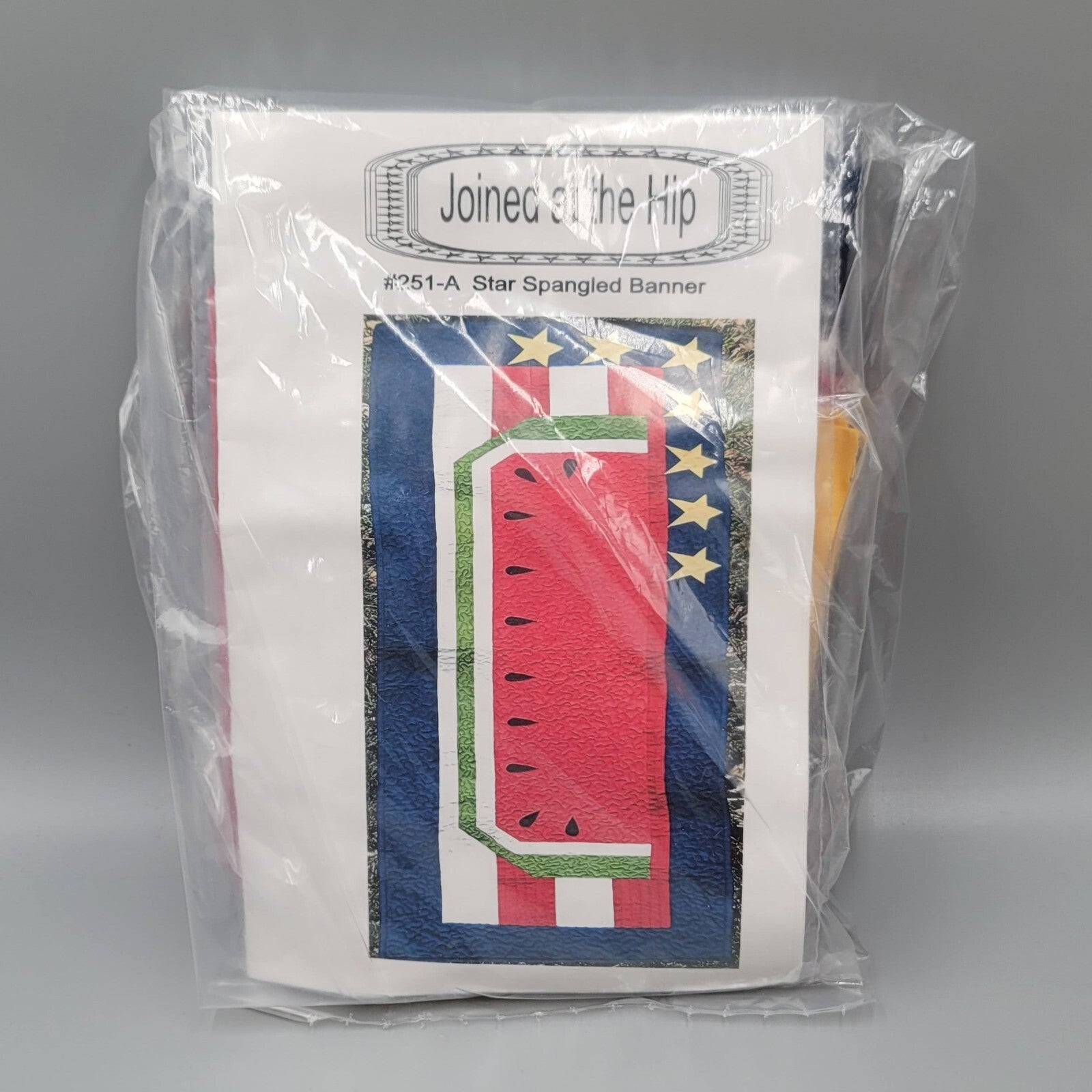 Joined At The Hip Star Spangled Banner Wall Quilt Pattern #251-A
