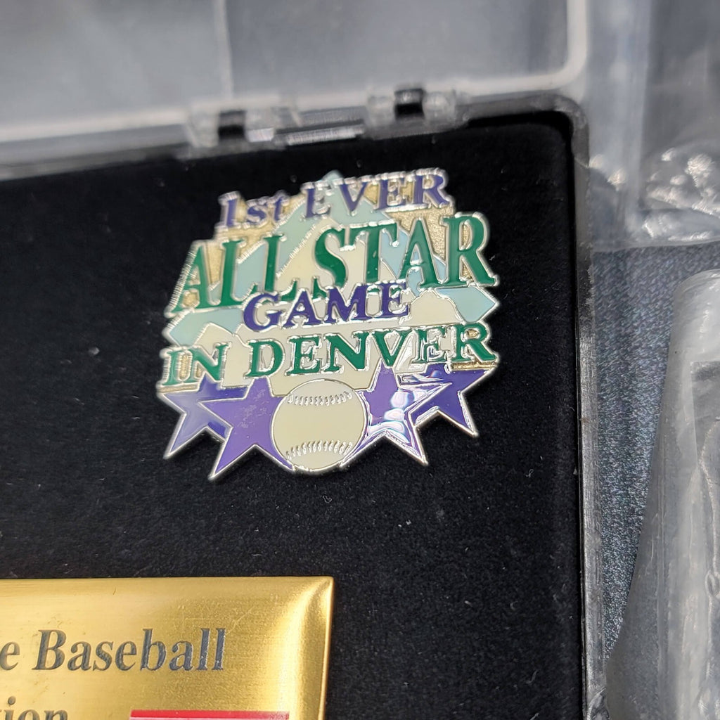 1998 MLB ALL STAR GAME PIN COLORADO ROCKIES LOT KING SOOPERS