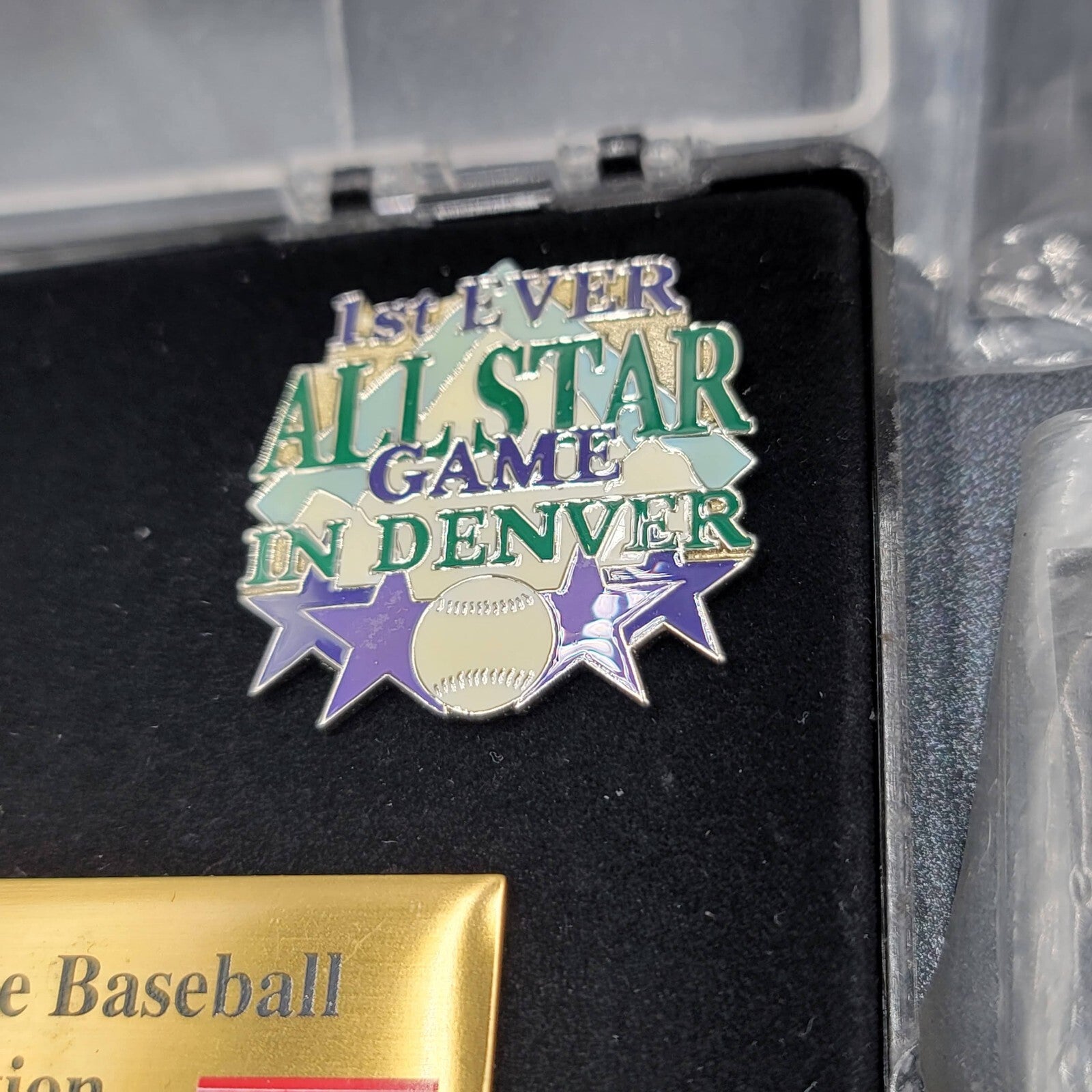 1998 MLB ALL STAR GAME PIN COLORADO ROCKIES LOT KING SOOPERS