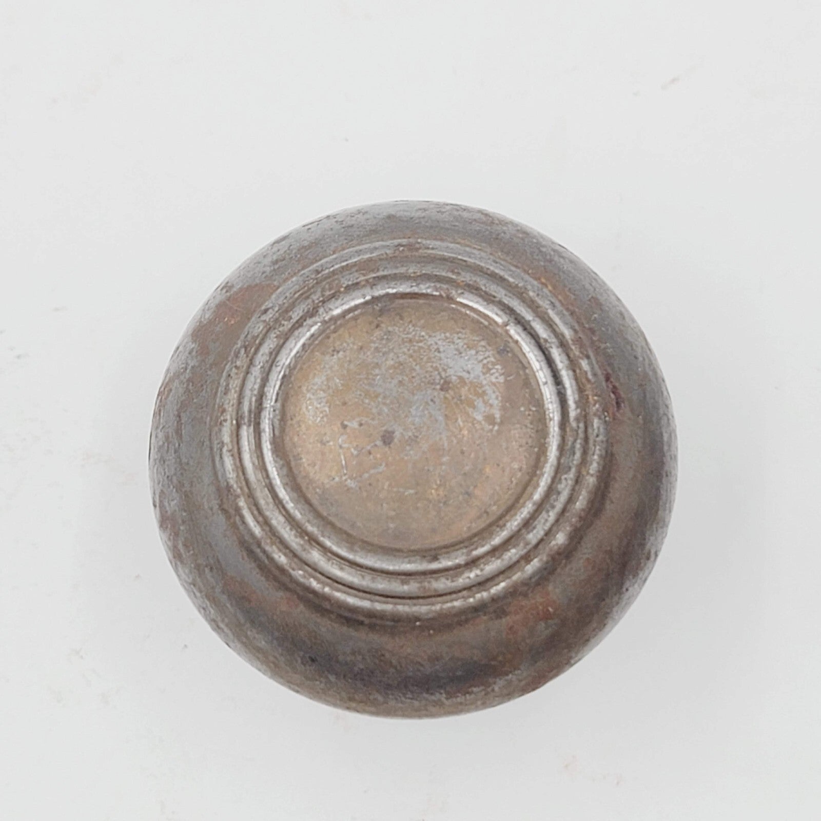 Vintage SINGLE Small Ringed Doorknob Salvage Door Hardware 2" (200dk)