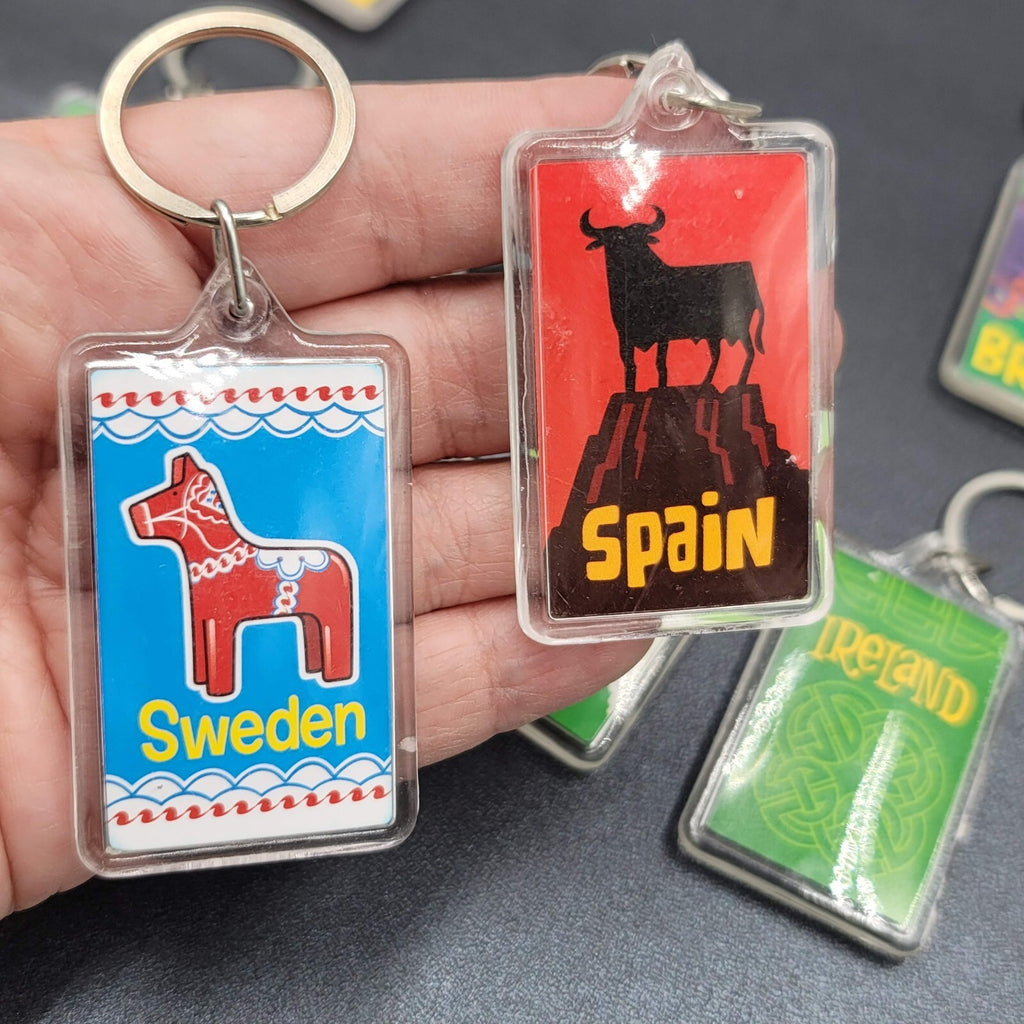 Highlights Top Secret Adventures Lot of 13 Keychains Acrylic