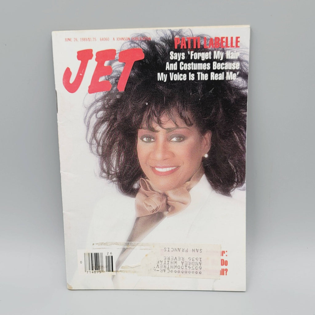 Patti LaBelle Coif Hair Style Vintage Black Interest JET Magazine June 26 1989