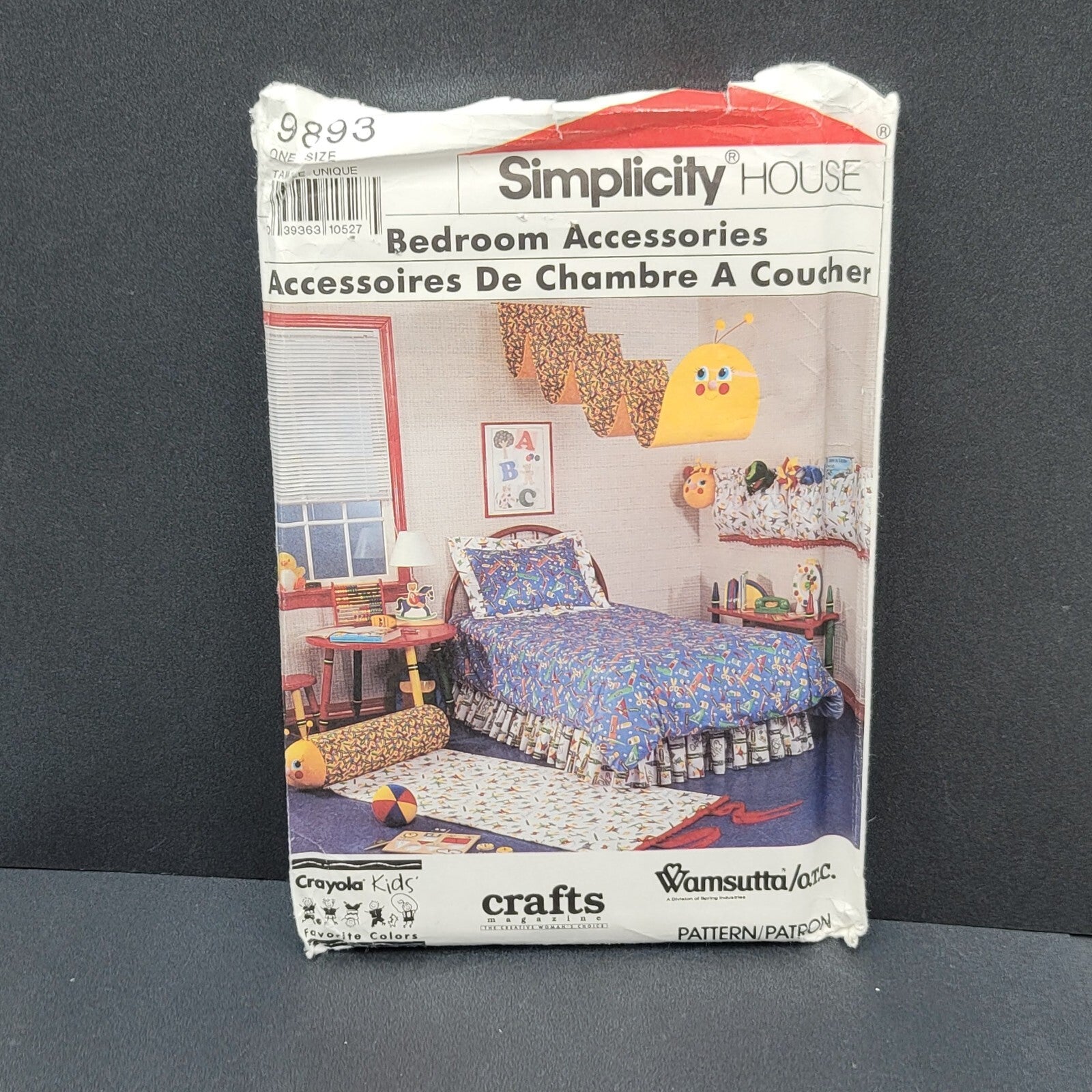 Vintage BEDROOM ACCESSORIES SIMPLICITY HOUSE 9893 Sewing Pattern UNCUT