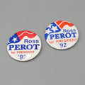 Ross Perot For President 1992 Campaign Button Pin ‘92 Lot of 2