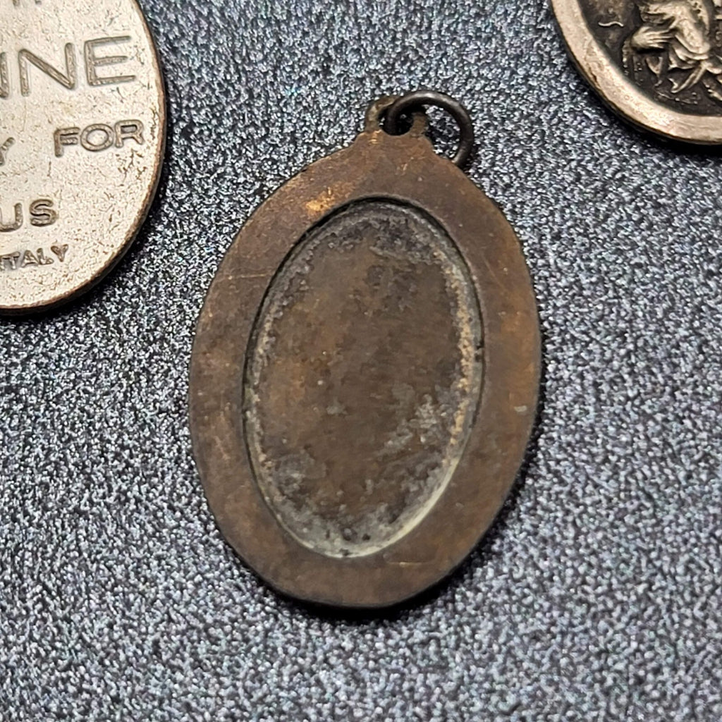 St Frances Mother Cabrini Saint Anne St Therese Medals ​Lot of 4 Italy Catholic