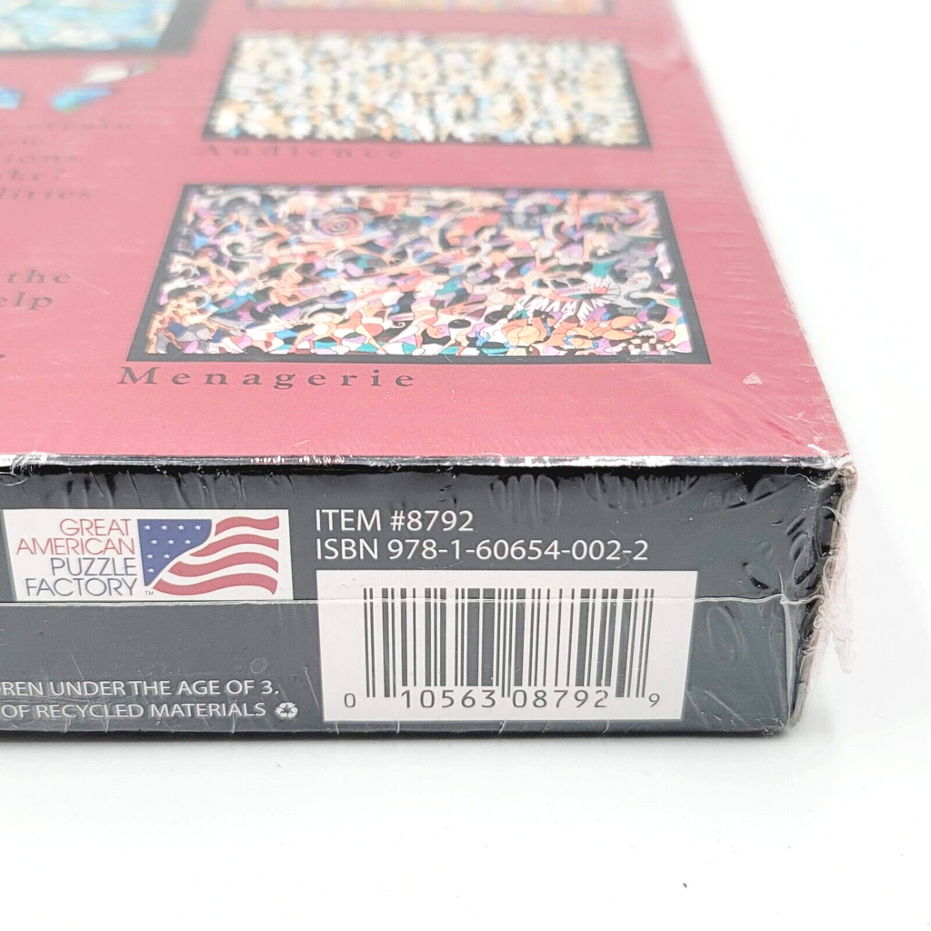 Alex Beard Impossible Puzzles Fishery New in Box 315 Pieces 25" x 17 1/2"