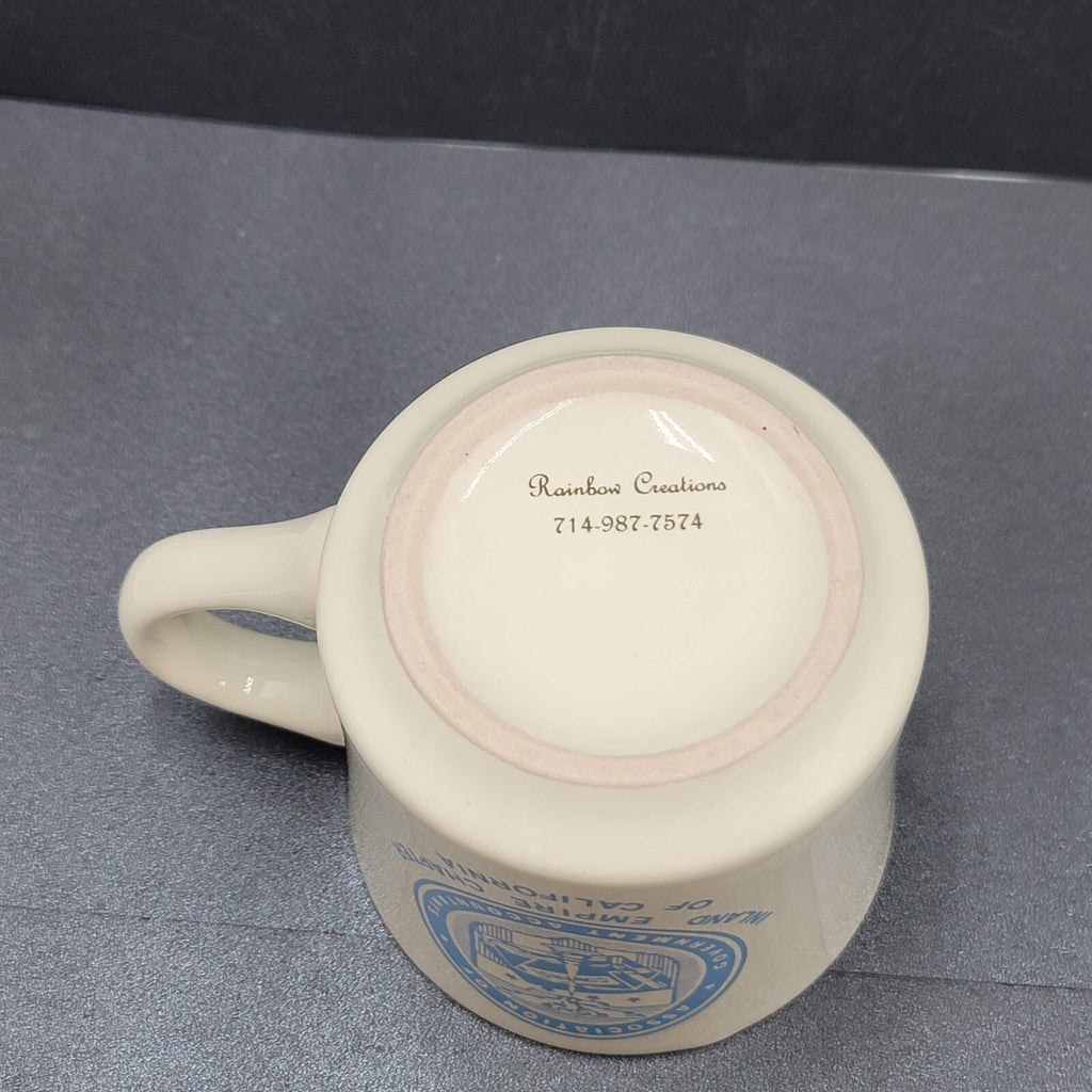 Inland Empire Chapter of California Diner Style Coffee Mug Cup Rainbow Creations