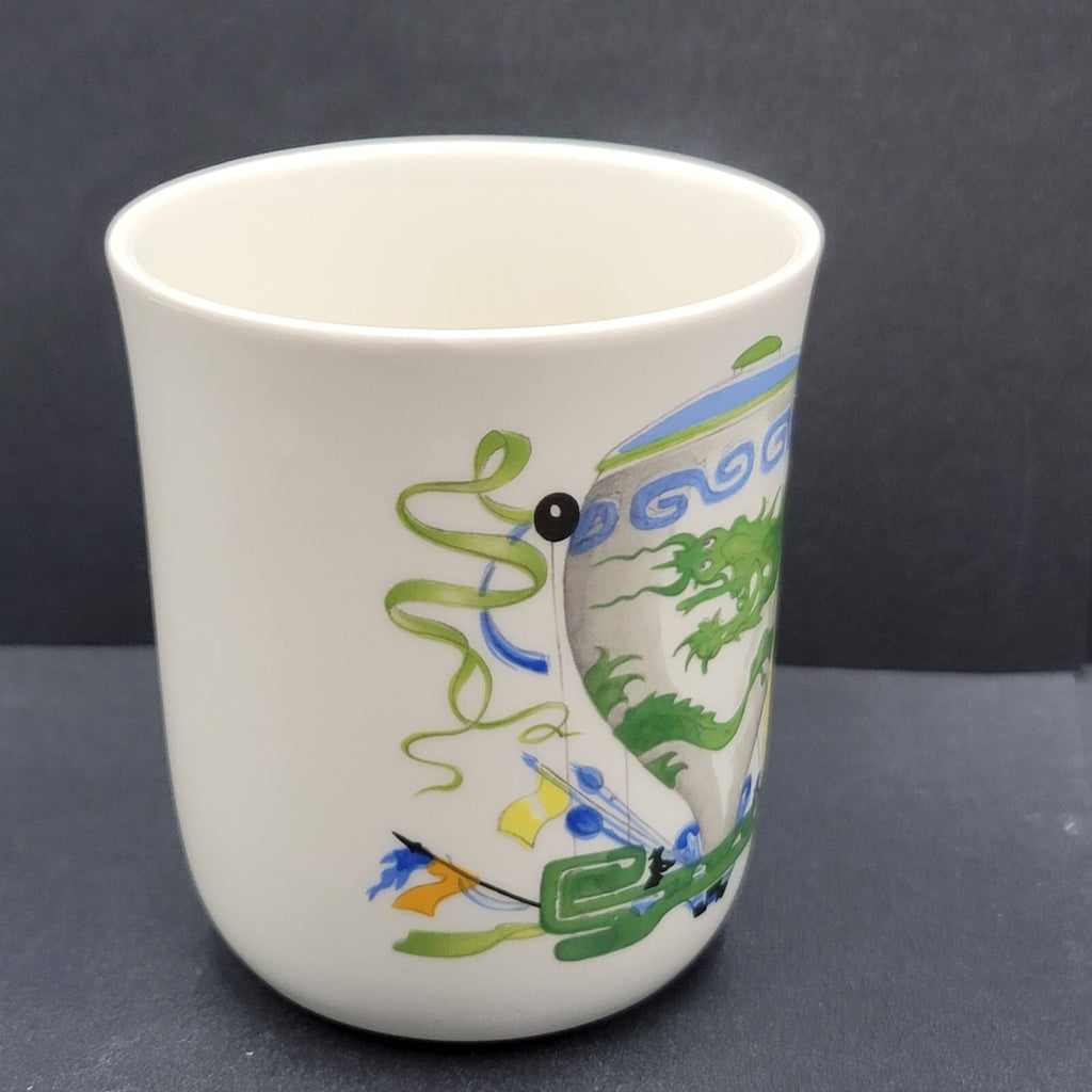Villeroy Boch Le Ballon and Little Cat Childs Mugs Lot of 2