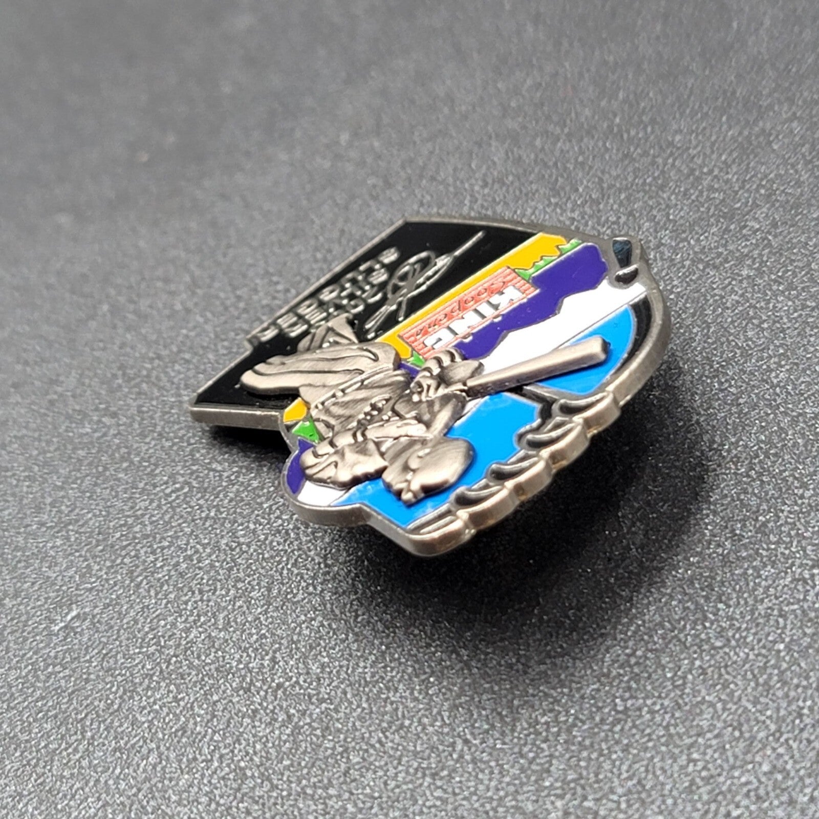 2003 Colorado Rockies pin King Soopers Silver Slugger 1.5"