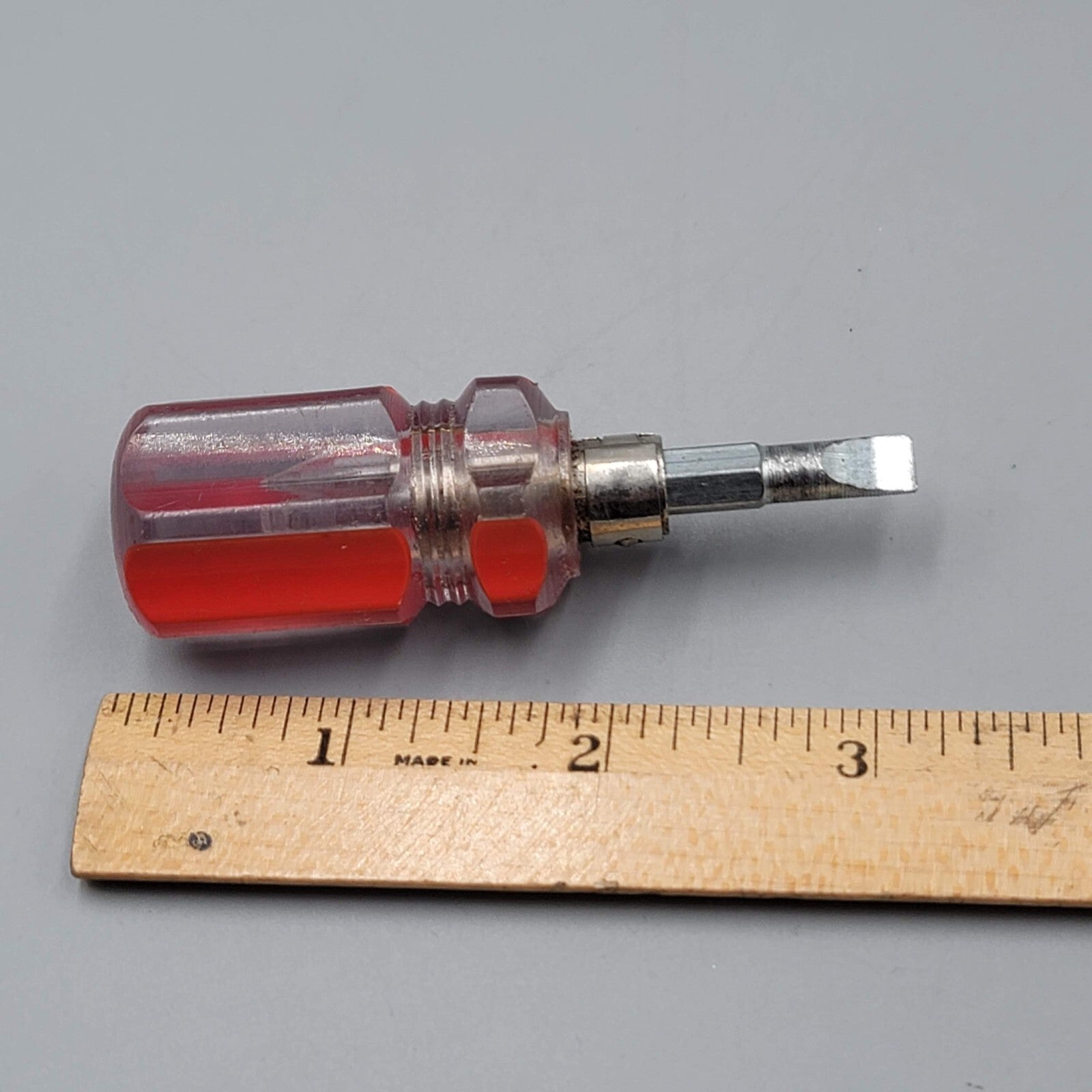 Dual Head Screwdriver Manual  Slotted Stubby Screwdriver