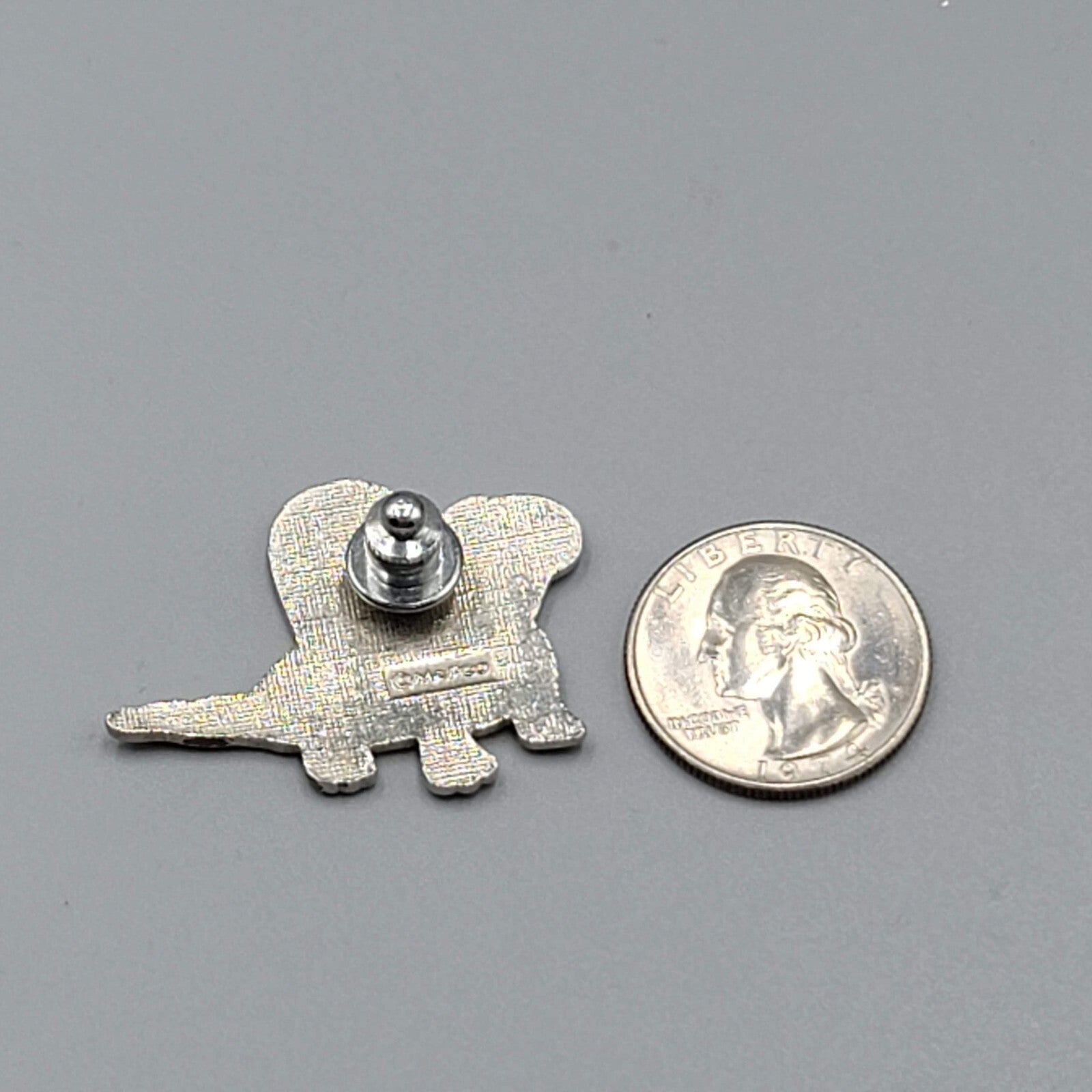 Vintage Dimetrodon Dinosaur Pin Lapel Enamel Collectible MAFCO 1.5"