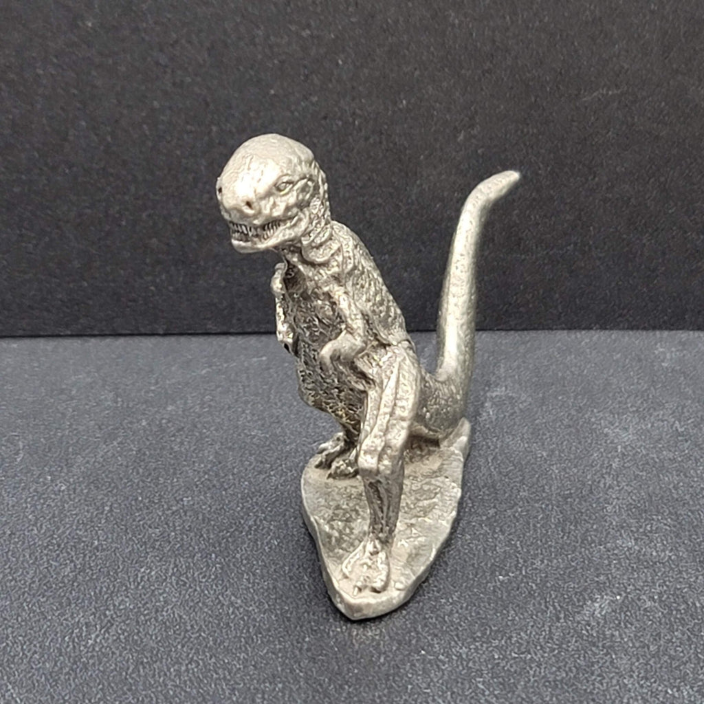 Grenadier Pewter Tyrannosaurus Rex T Rex Jurassic Dinosaur Mini Figurine 2"