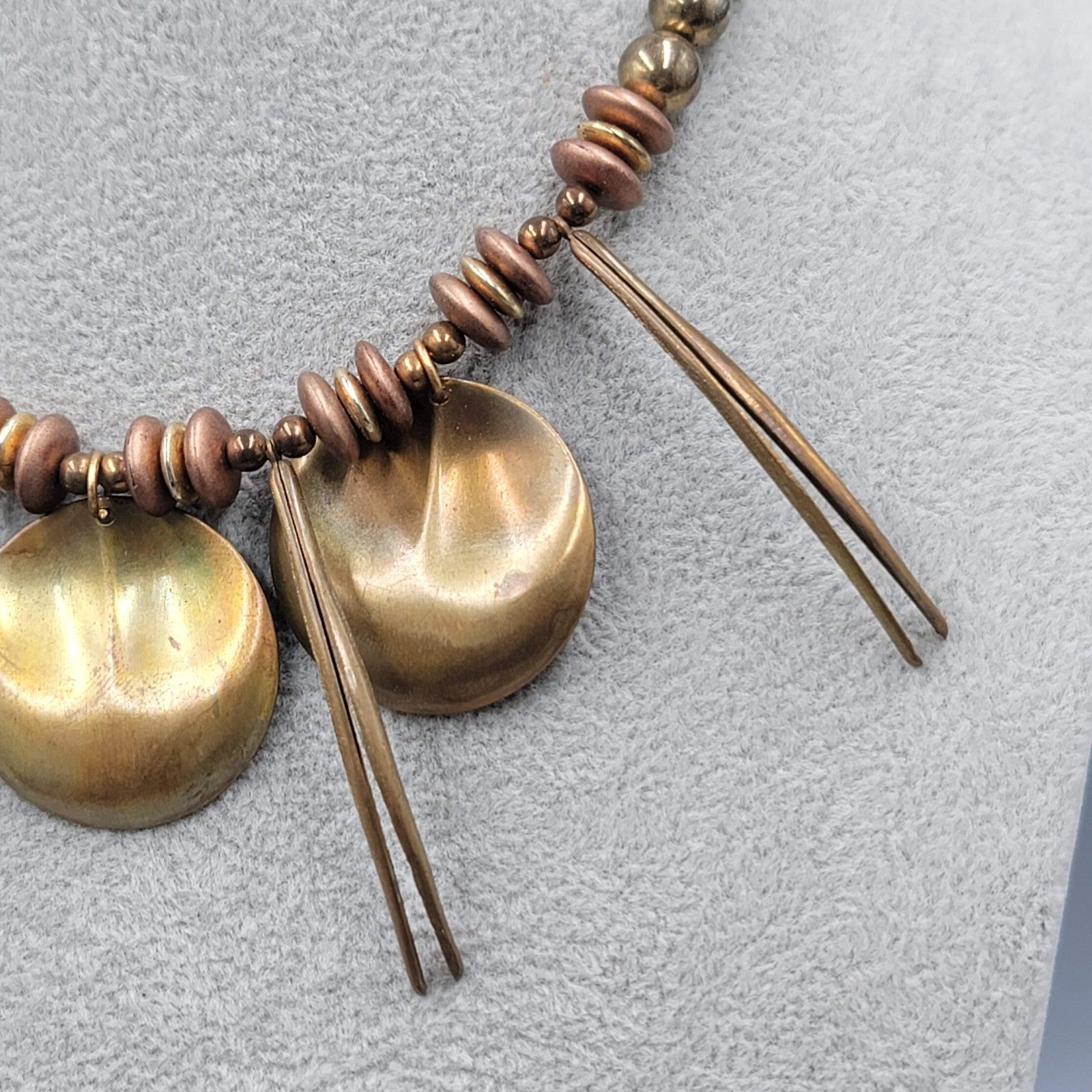 Vintage Designed by Paula Choker Necklace Estate Costume Jewelry 14"