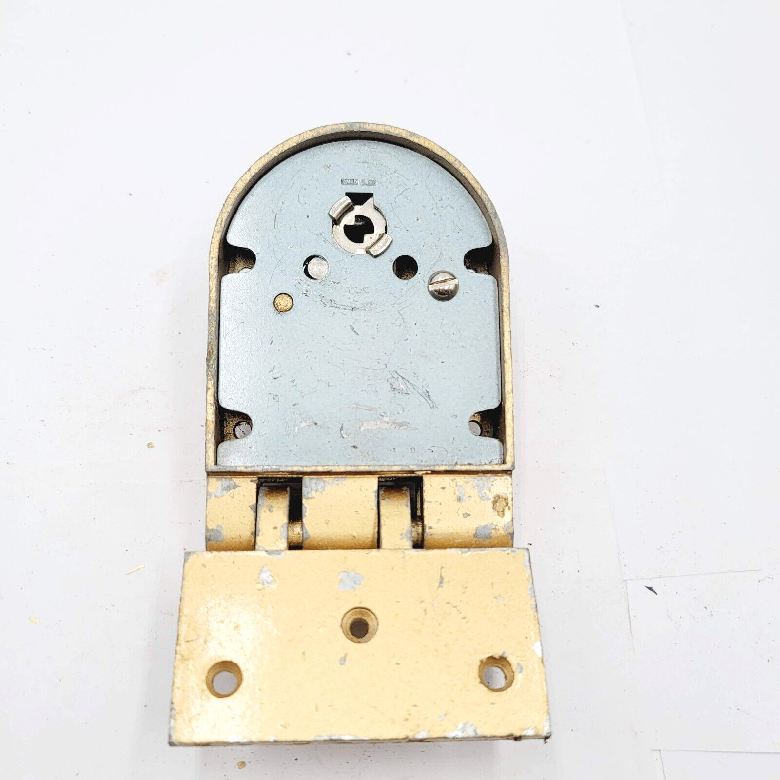 Vintage Hinged Surface Rim Night Lock Latch No Keeper Salvage Reclaimed