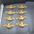 Vintage Lot of 8 Drawer Drop Pulls Cabinet Pull Handles Patriotic Eagle 3"