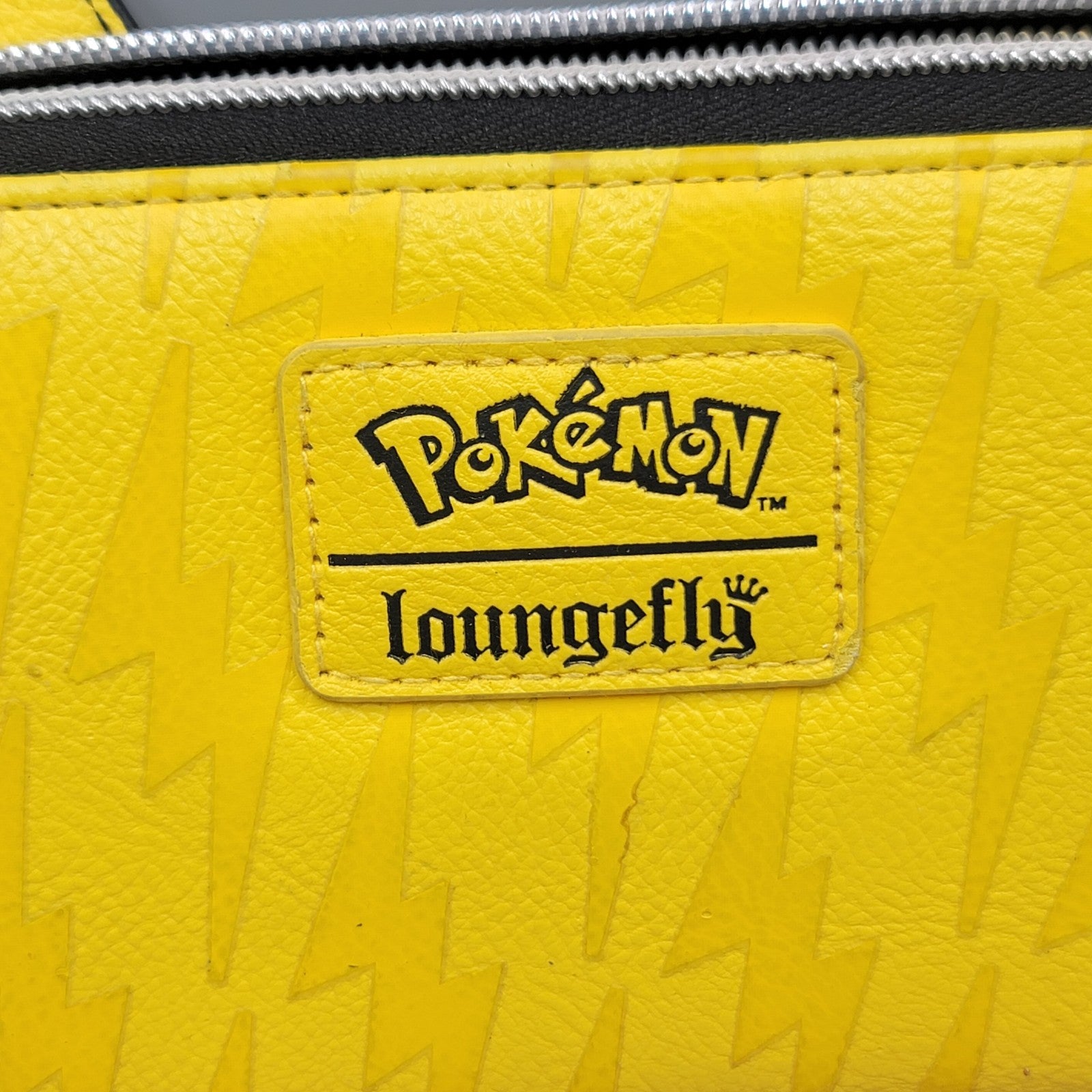 Loungefly Pikachu Zip Around Wallet Yellow Pokemon Cosplay Pre-Owned