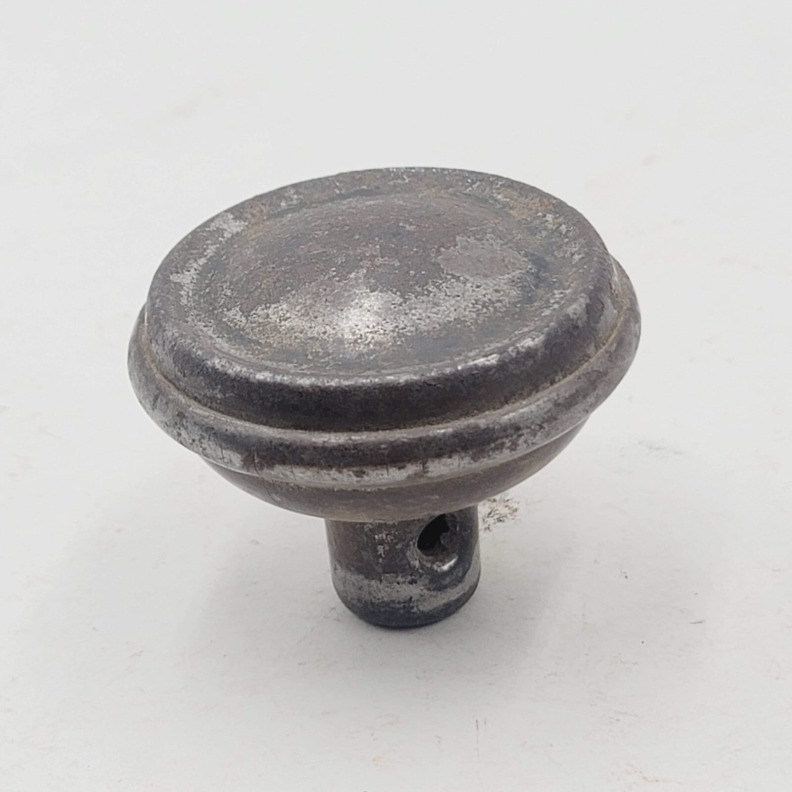 Vintage SINGLE Doorknob Salvage Door Hardware Steel 2.25" (203)