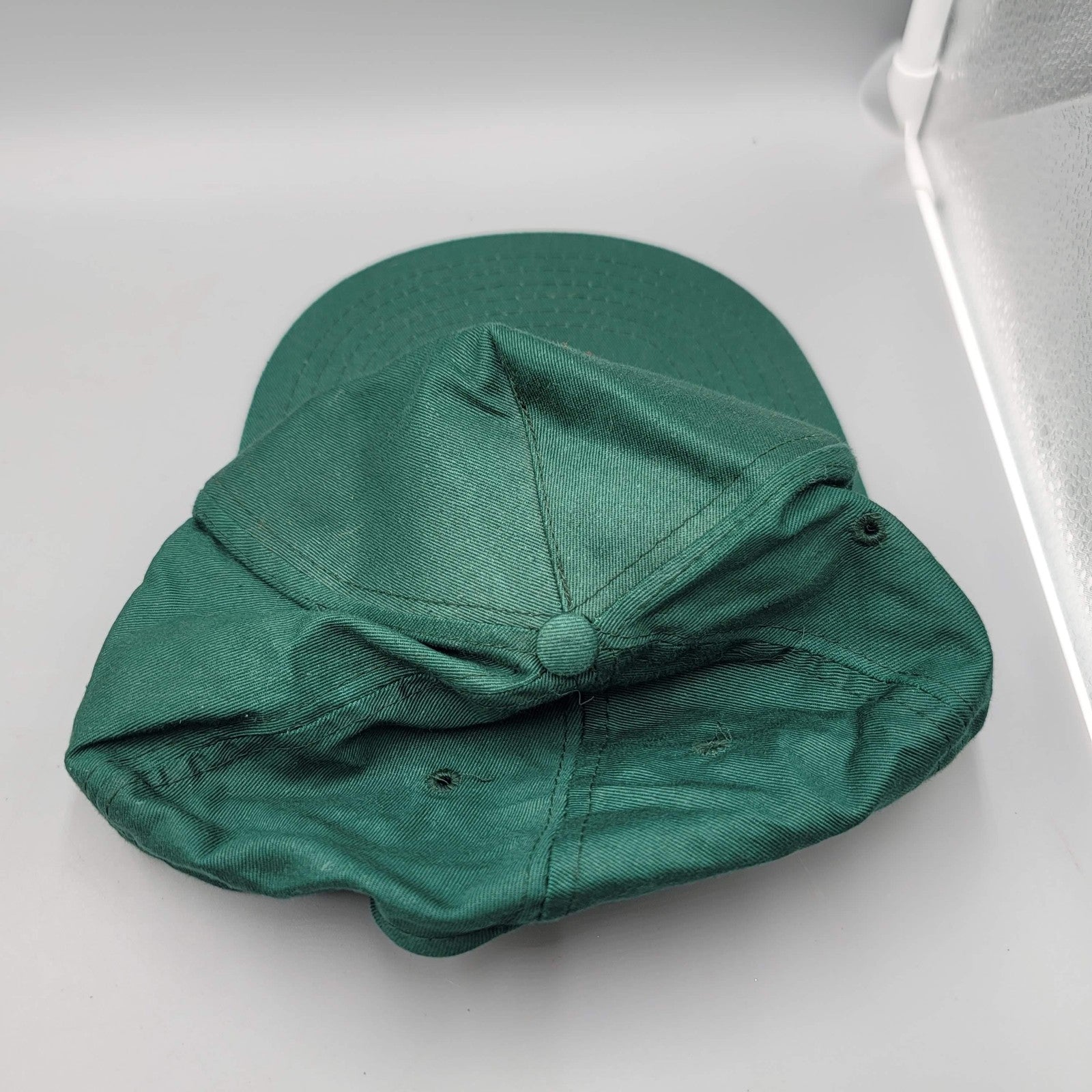 Vtg Fosters Special Bitter Hat Cap Snap Back Green Embroidered Patch Beer Mens