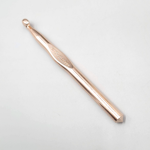 BOYE Crochet Hook Size N/15 10.0MM Pink Metal
