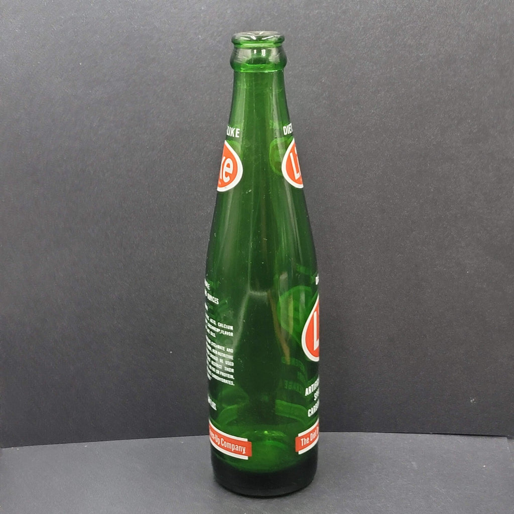 Vintage LIKE Green Glass Bottle Diets Like LIKE Seven Up