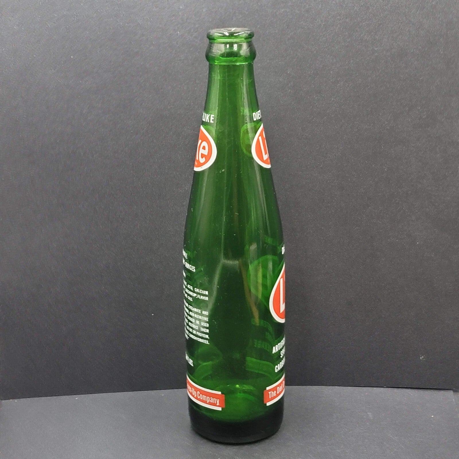 Vintage LIKE Green Glass Bottle Diets Like LIKE Seven Up