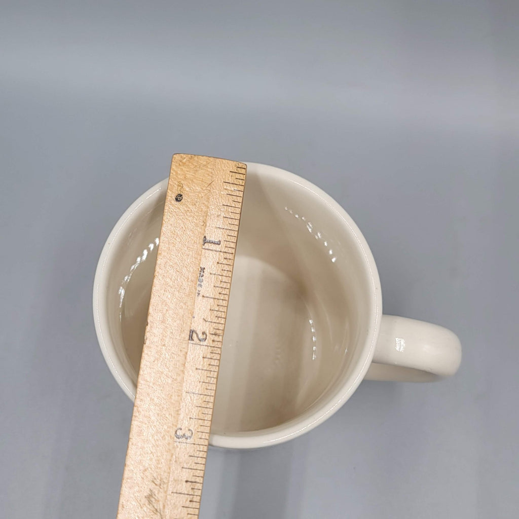 Vintage #1 Salesman Coffee Mug Cup White Red Black Ceramic Made in England