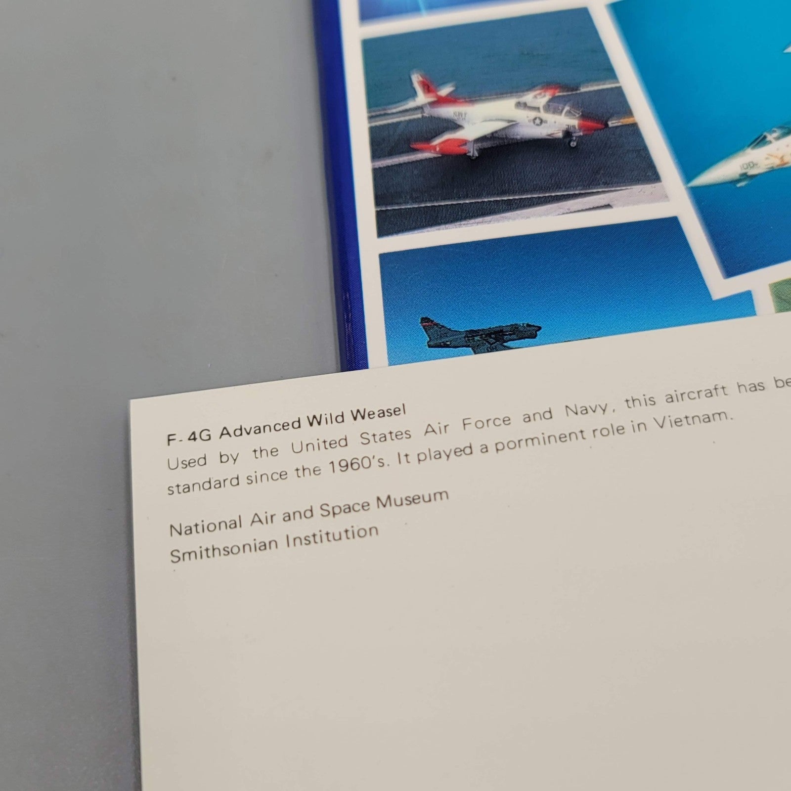 Jet Fighters National Air & Space Museum Smithsonian Set of 12 Postcards 1988