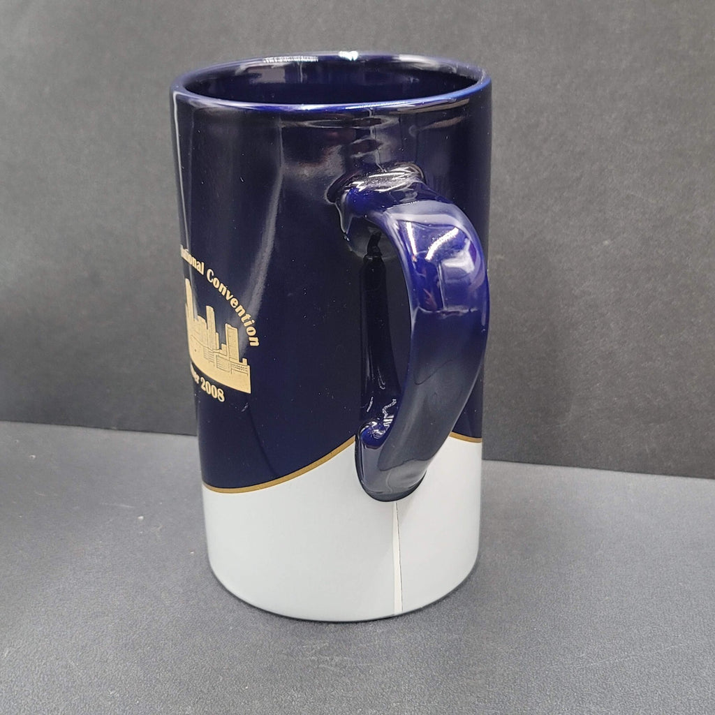 Democratic National Convention Denver 2008 Coffee Mug Blue Gray