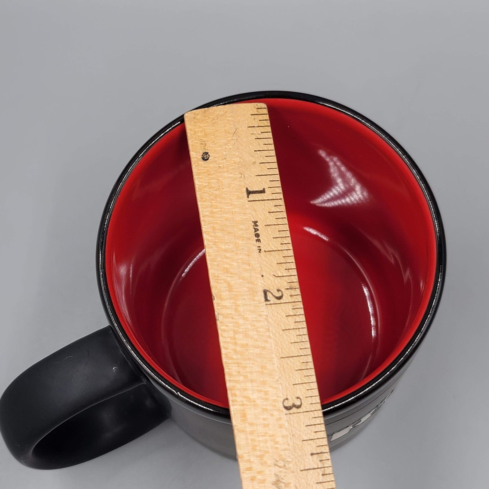 New Mexico Friends of NRA Coffee Mug Matte Black Red Interior