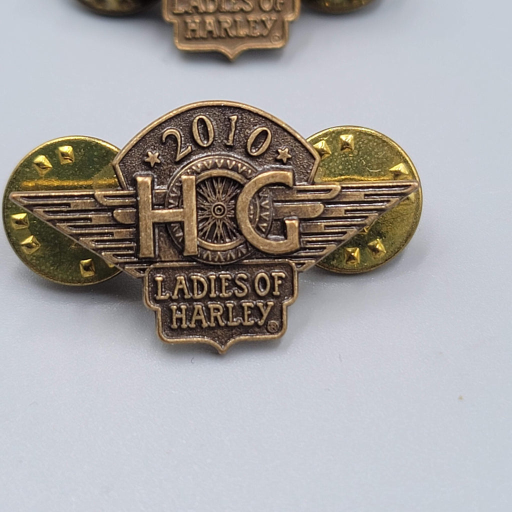 HOG Pin Ladies of Harley 2009 and 2010 Lot of 2