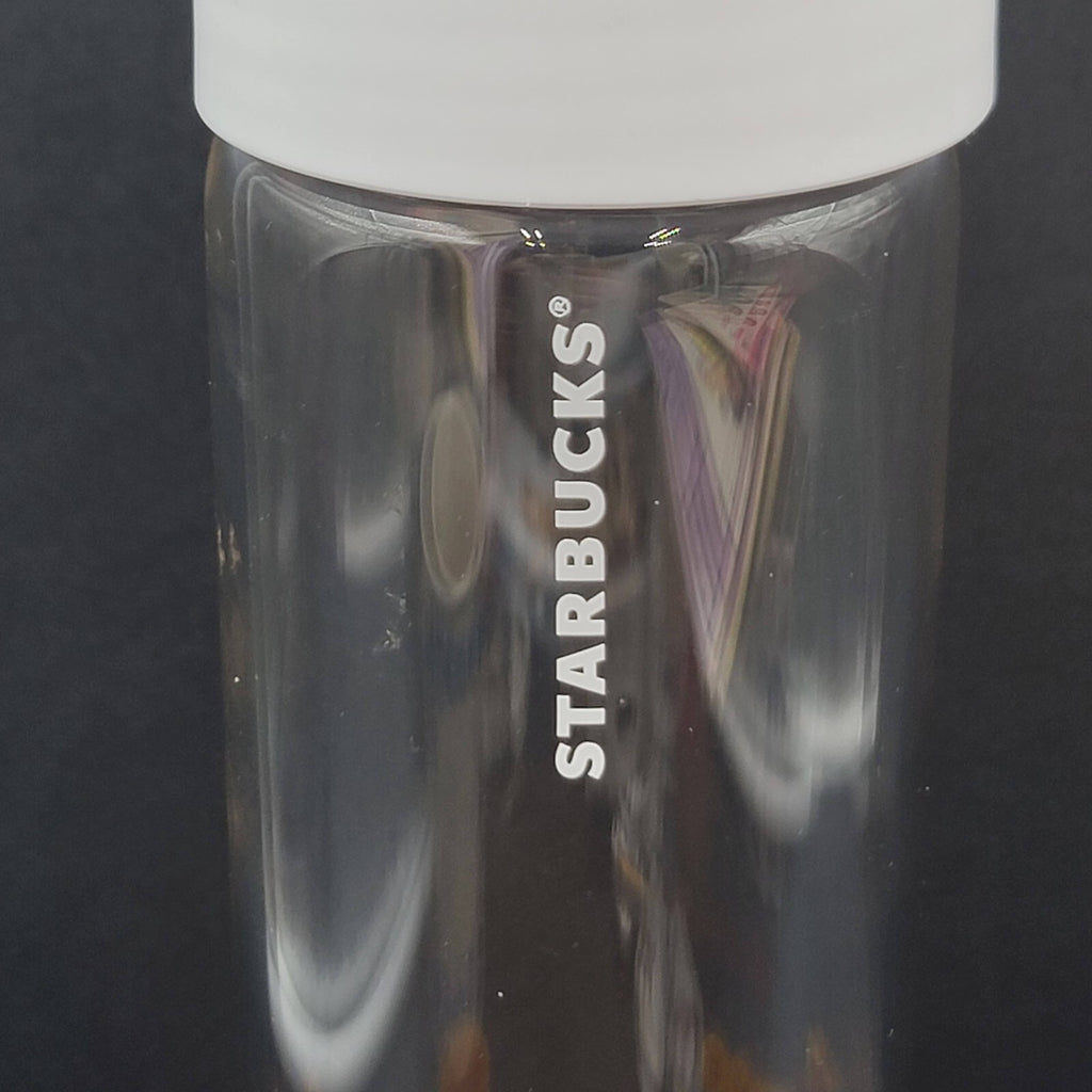 Starbucks You Are Here Collection Las Vegas NV Glass Water Bottle 18.5 oz