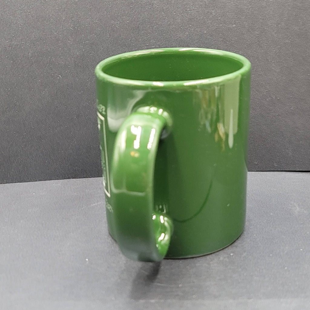 The Casual Chef Cafe Coffee Mug The Pumpernickel Inn Souvenir Green Etched