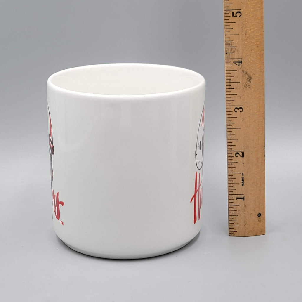 Huskers Coffee Mug Football Helmet Red White Tea Cup