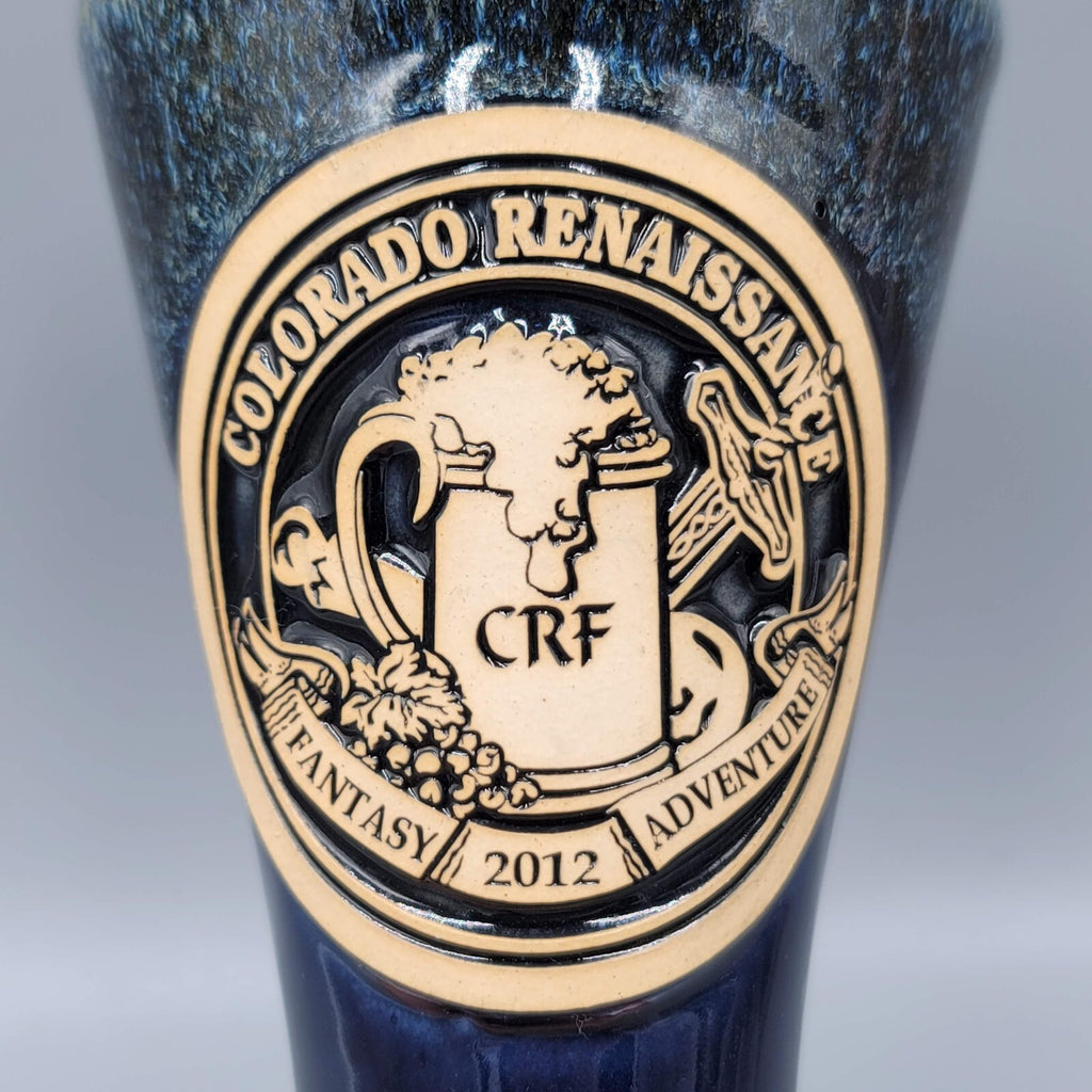 2012 Colorado Renaissance Festival Stoneware Beer Stein Tankard