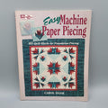 Vintage Easy Machine Paper Piecing Carol Doak Quilt Pattern Book 65 Blocks 1994