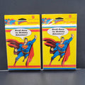 Vintage Superman American Greetings Birthday Invitations 16 NOS Sealed