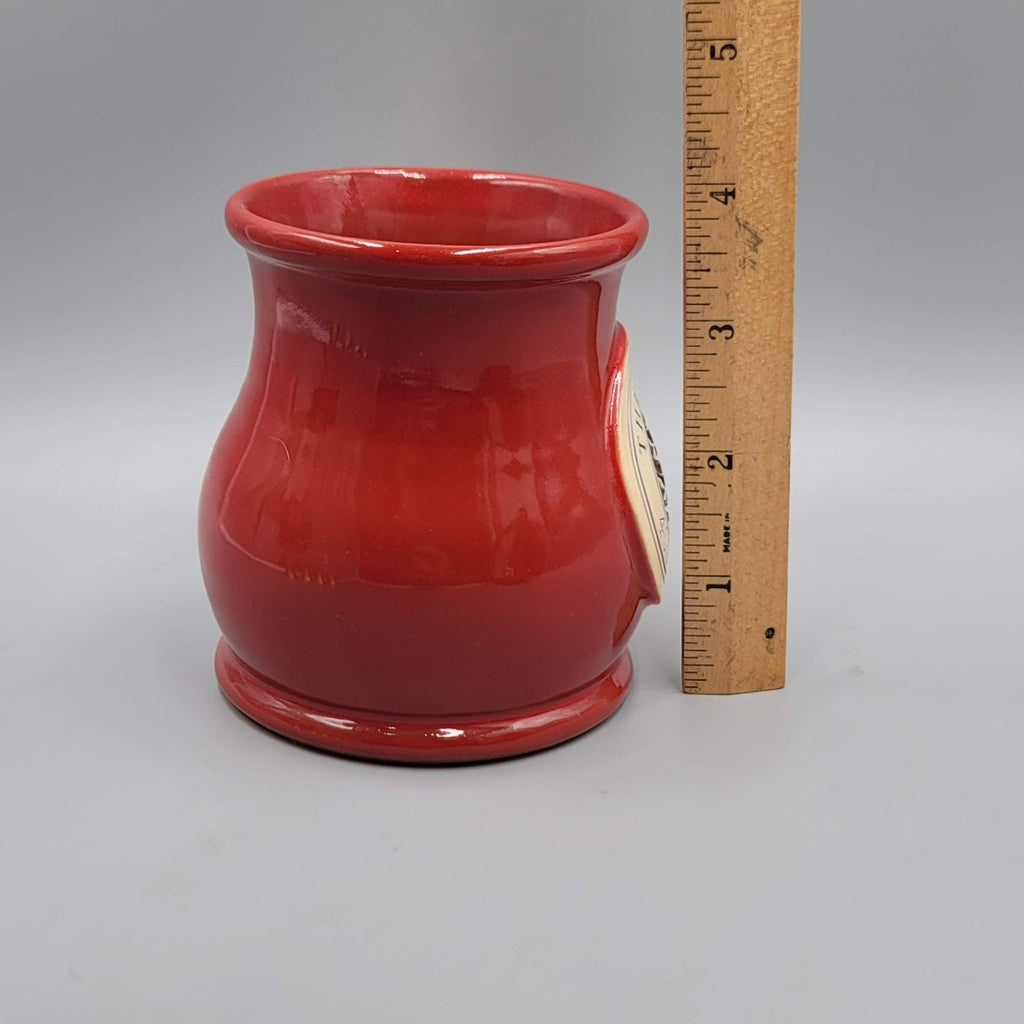 Deneen Pottery Coffee Mug Red The Inn at 400 West High Charlottesville Virginia