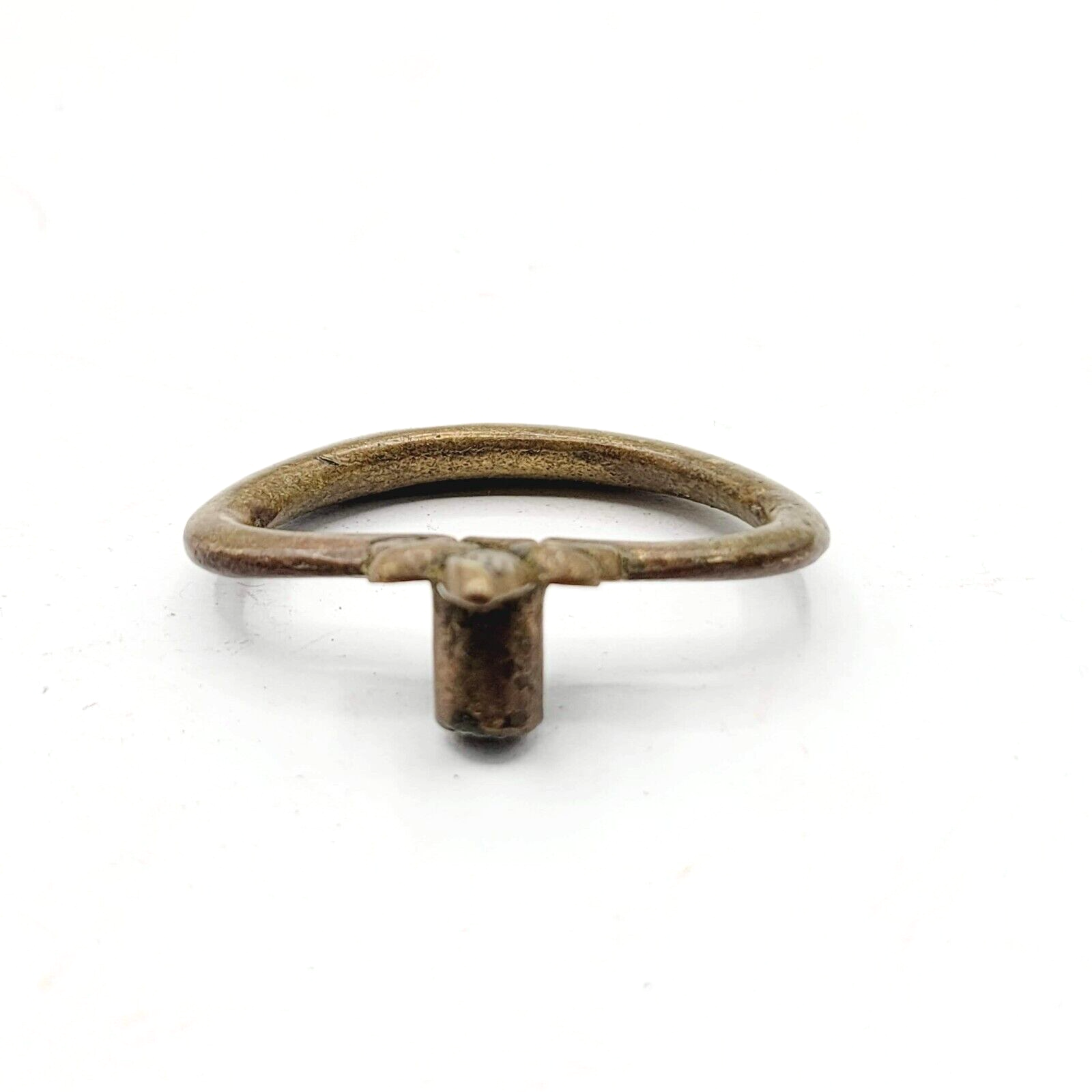 Vintage Brass Drawer Pull Salvage Hardware 1 7/8"